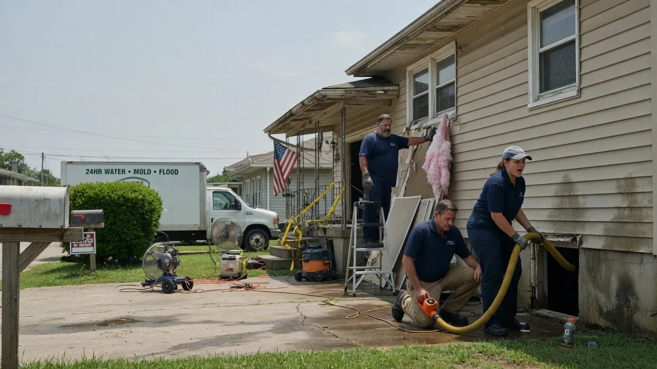 Water Damage Repair in Woodstown, NJ near me